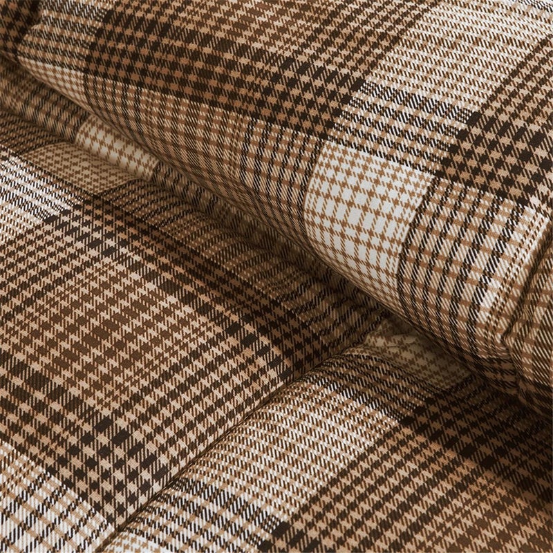 Woolrich John Rich & Bros. Woolrich Comforter Set, Cabin Lodge, Warm Cover for Colder Season, Modern Cottage-Inspired Down Alternative Ultra Soft Microfiber Bedding, Matching Sham, Plaid Brown Twin 2 Piece - Image 4